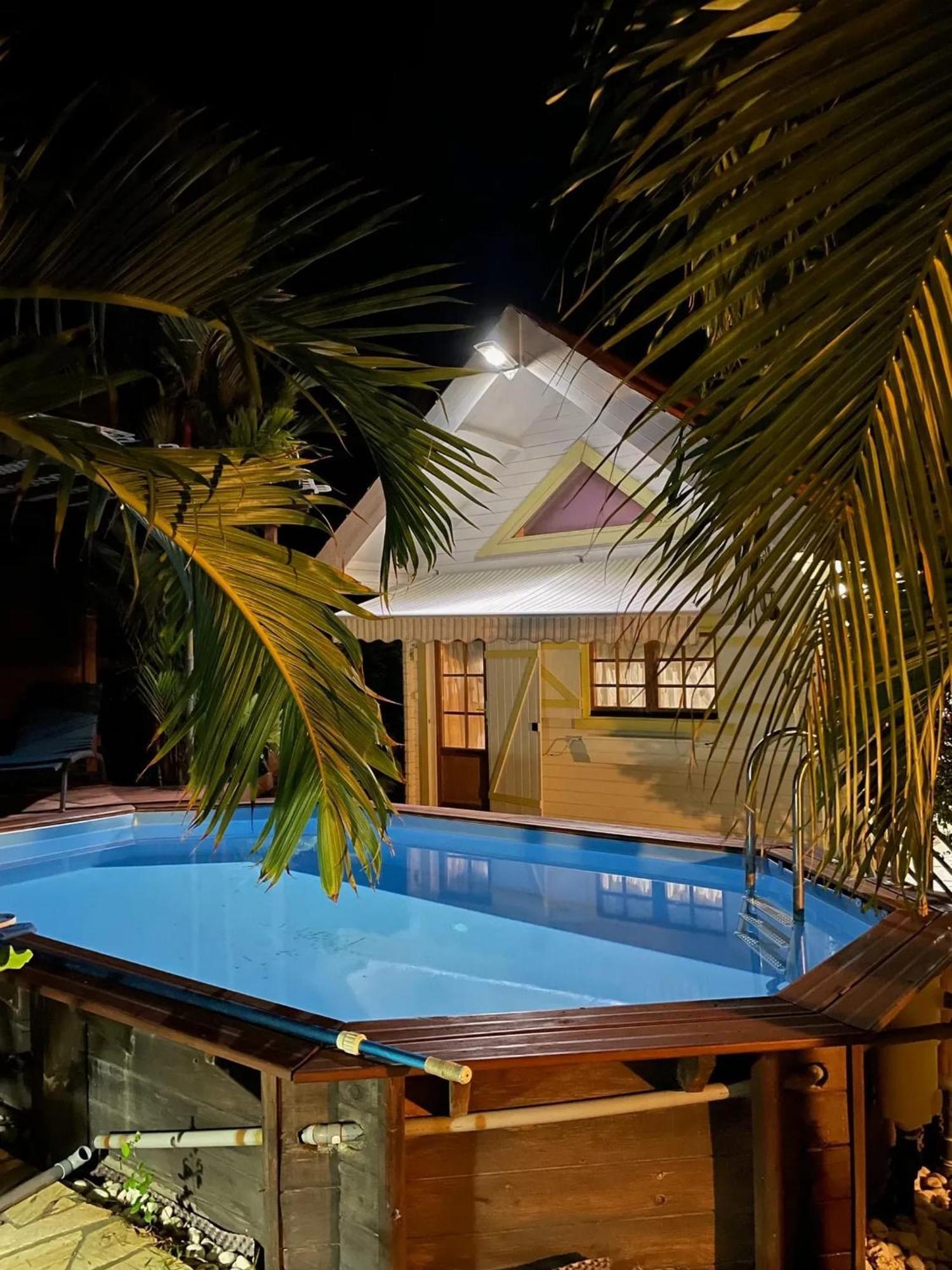 לה ווקלה Chalet Confortable Au Vauclin Avec Piscine Privee מראה חיצוני תמונה
