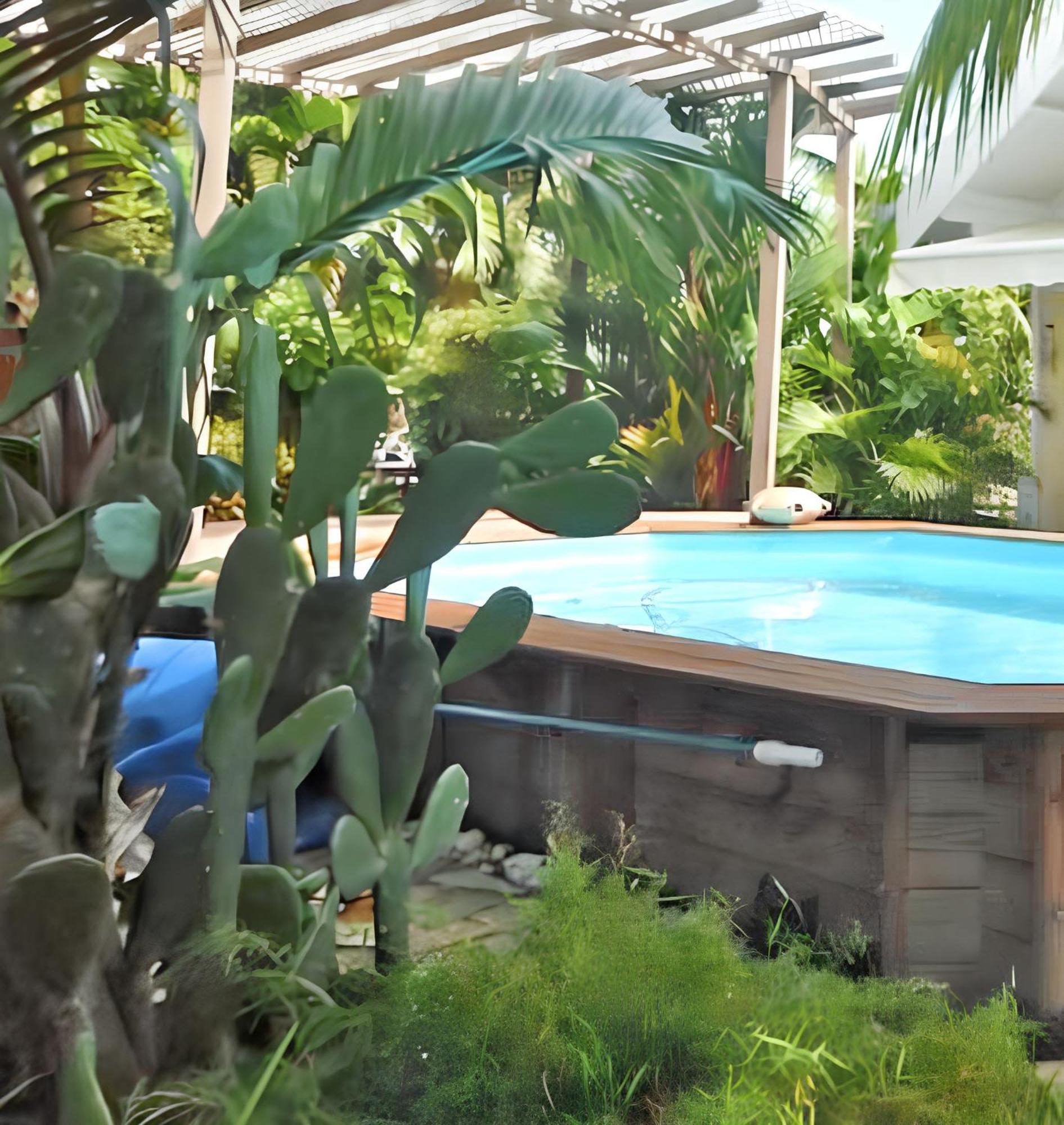 לה ווקלה Chalet Confortable Au Vauclin Avec Piscine Privee מראה חיצוני תמונה